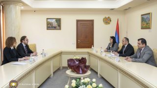 Գերմանիայի դաշնային քրեական ծառայության կցորդ, Հարավային Կովկասում քրեական գործերով գլխավոր հանձնակատարն այցելել է ՀՀ քննչական կոմիտե (լուսանկարներ)